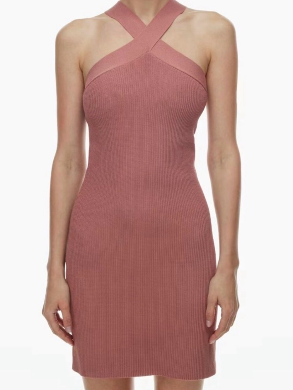 Aritzia Red Willow Sculpt Knit Cross